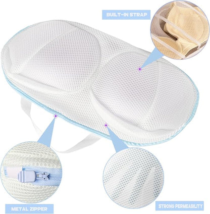 Large Bra Laundry Bags for Washing Machine, Fits All Cups Anti Deformation Bra - Image 6