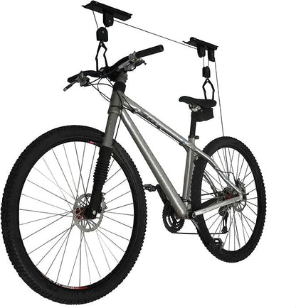 Bike Hanger - Overhead Hoist Pulley System - Secure Garage Ceiling Storage by - Image 7