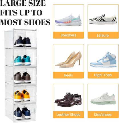 Shoe Boxes, Stack Without Toppling Modular storage boxes combine freely - Image 5