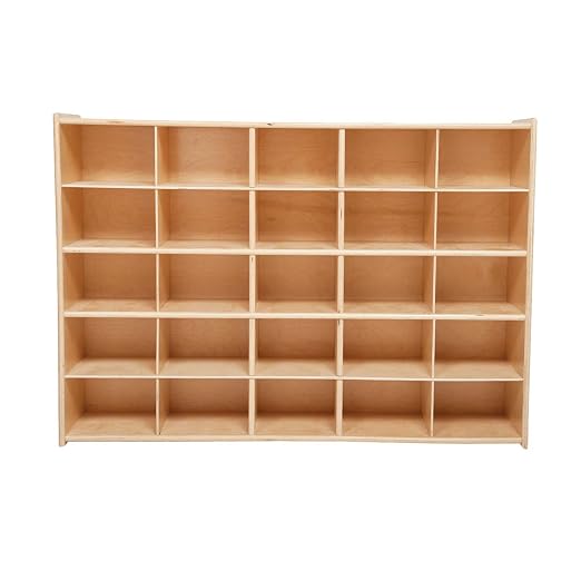 Contender 25 Trays Birch Hardwood Shelving Unit - Image 4