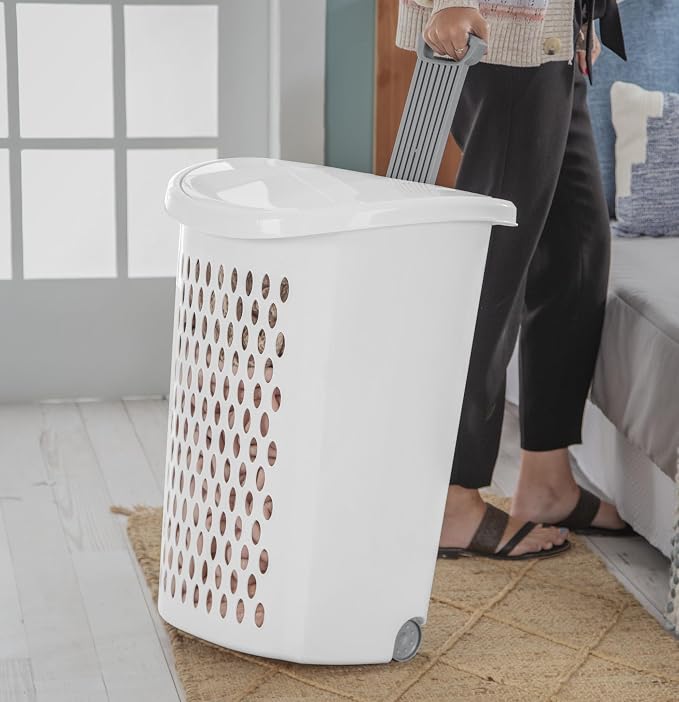 Wheeled Laundry Basket - Image 7