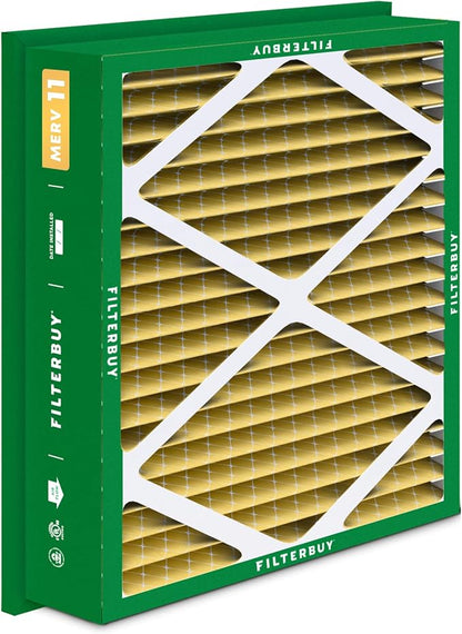 Filterbuy 24x24x5 Air Filter MERV 11 Superior Pet & Allergy Defense, - Image 9
