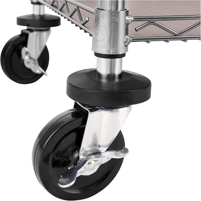 Seville Classics UltraDurable NSF Commercial Heavy Duty Metal Rolling Utility - Image 7