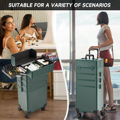 Leeora&Leekoo Portable Multi-Storey Nail Case - Image 5