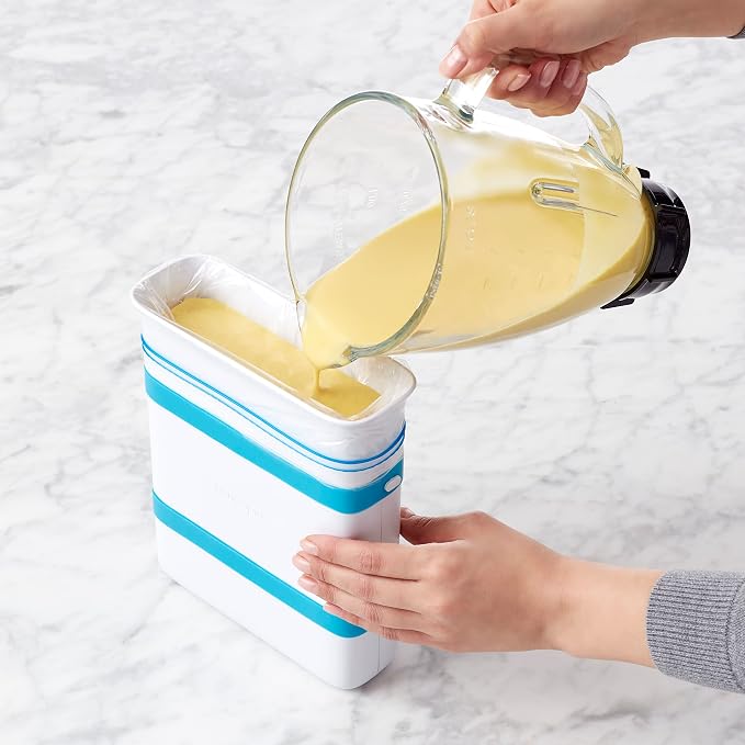 YouCopia FreezeUp Freezer Food Block Maker, 6 Cup, Meal Prep Bag Container to - Image 7