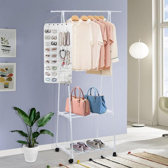 BB Brotrade Hanging Jewelry Organizer, Accessories Organizer, 56 Pocket - Image 4