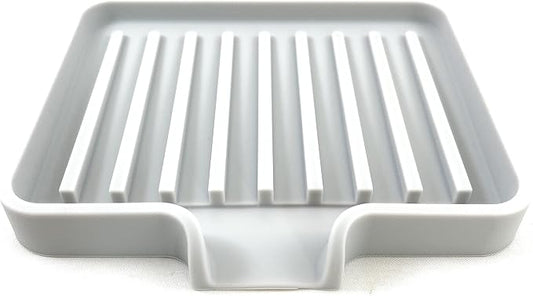 Happitasa Silicone Soap Dish Tray and Sponge Holder by Happitasa