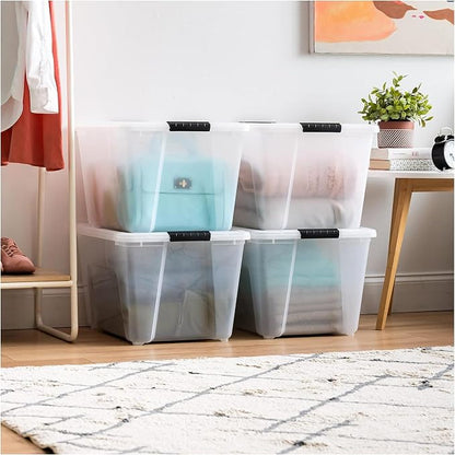 IRIS USA 51 L Plastic Storage Box - Image 3
