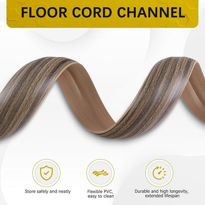 Floor Cord Cover 10FT Cord Covers - Image 3
