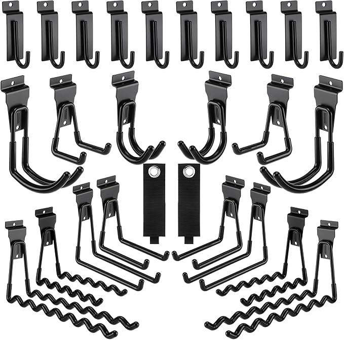Landhoow 26 Pack Slatwall Accessories by Landhoow