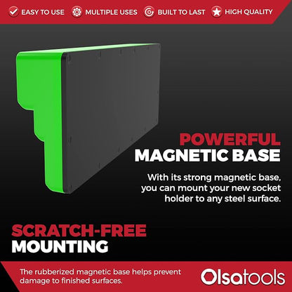 Olsa Tools Magnetic Socket Organizer - Image 5