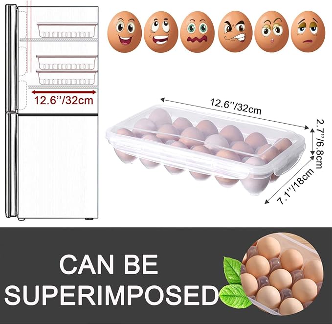 XBY-US 4 Pack Covered Egg Holders, Egg Holder - Image 2
