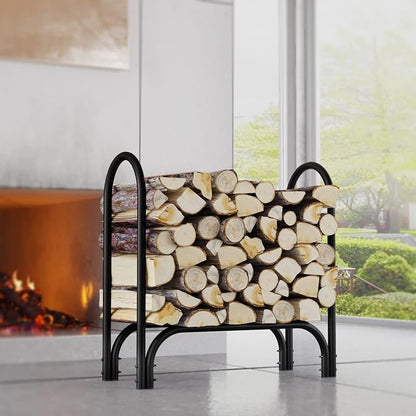 Fire Beauty Firewood Rack Log Holder, Log Storage Holder, Storage Rack - Image 2