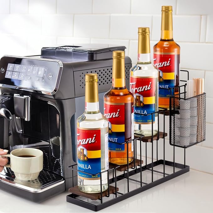 Coffee Syrup Rack Organizer, - Image 2