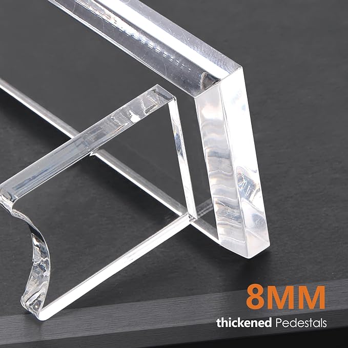 SANRUI Acrylic Pen Holder Display Stand, Shop Fountain Pencil Makeup Brush Rack - Image 5