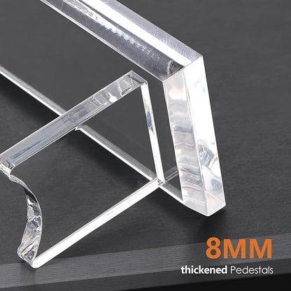 SANRUI Acrylic Pen Holder Display Stand, Shop Fountain Pencil Makeup Brush Rack - Image 5