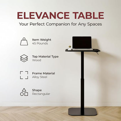 ERGOHOME™ ELEVANCE TABLE™ Height Adjustable Side Table - Image 5