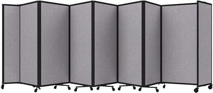 Versare Room Divider 360 Portable Wall Partition | Folding Panels | Large by VERSARE