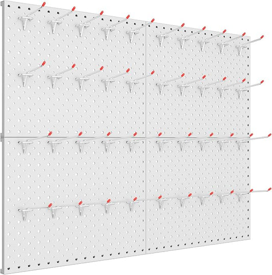 TORACK Metal Pegboard Panels and Hooks by TORACK