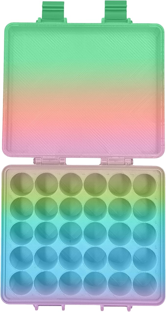 3D Printed Essential Oils Storage Case Compatible - 5ml Bottle Storage Box with by PlanitiaCorp