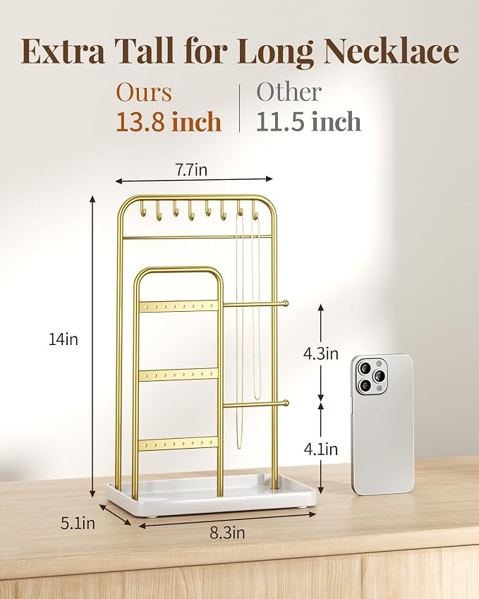 pickpiff Jewelry Holder Stand: Jewelry Display - Image 4