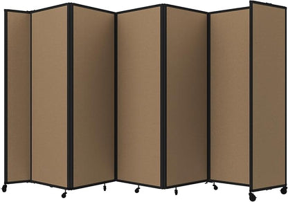 Versare Room Divider 360 Portable Wall Partition | Folding Panels | Large by VERSARE