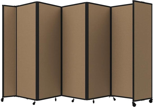 Versare Room Divider 360 Portable Wall Partition | Folding Panels | Large by VERSARE