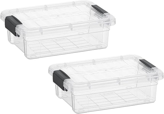 Superio Clear Storage Boxes by Superio