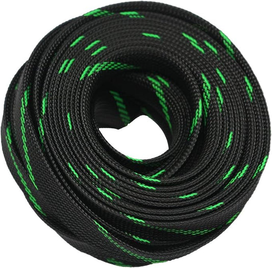 30ft PET Expandable Sleeving Wire Cable Sleeve by CBAZY