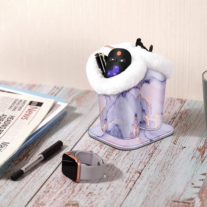 Fintie Plush Lined Double Eyeglasses Holder - Image 5