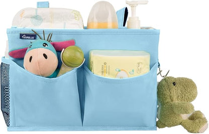 Surblue Bedside Caddy Hanging Organizer Bedside Storage Bag - Image 4