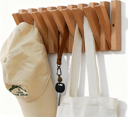 Coat & Hat Hooks Wall Mount by Unknown