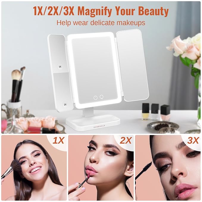 EASEHOLD Lighted Makeup Mirror - Image 2