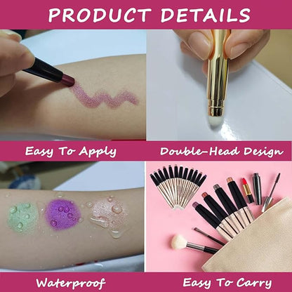 Champagne Eyeshadow Stick Makeup, Highlighter Matte Cream Eye Shadow Pencil - Image 5