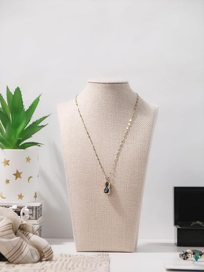 3Pcs Necklace Bust Stand for Selling, Linen Necklace Display Holder, Jewelry - Image 5