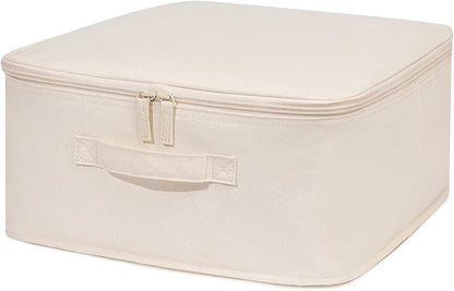 Decorative Basket Rectangular Fabric Storage Bin Organizer Basket by YONBEN