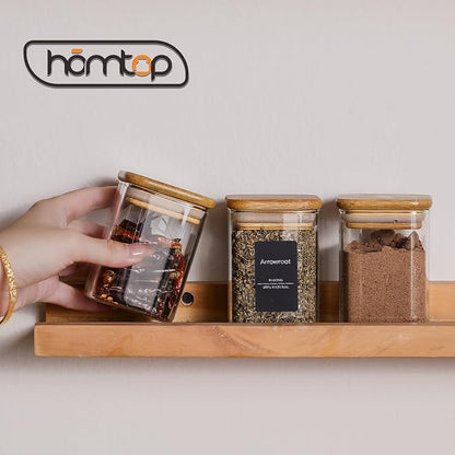10Pcs 7oz Spice Jars Glass Container - Image 7