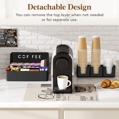 Lifewit 2-tier Coffee Station Organizer - Image 6