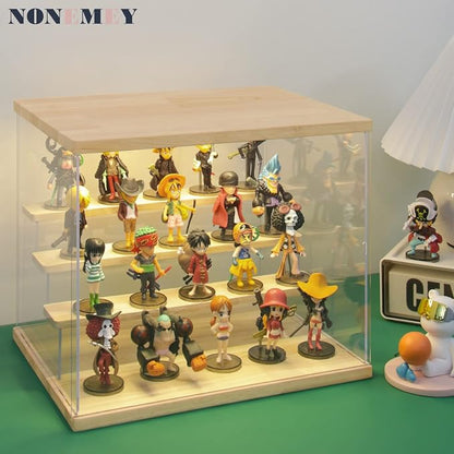 NONEMEY Clear Acrylic Display Case Stand - Image 3