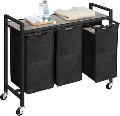 HOOBRO Laundry Sorter 3 Section, Laundry Hamper - Image 7