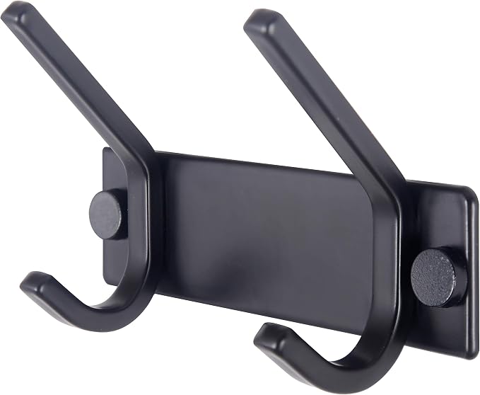 WEBI Coat Rack Wall Mounted, 2 Coat Hooks by WEBI