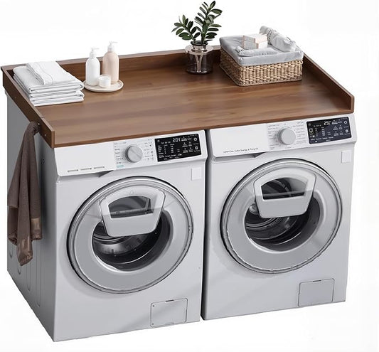 Washer Dryer Countertop, Wood Countertop by Unknown
