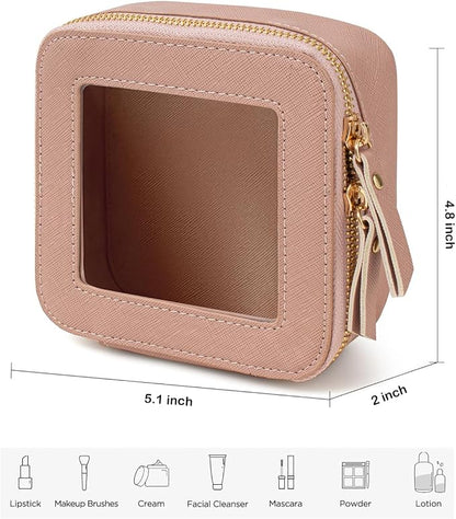 Travel Clear Makeup Bag Set, TSA Approved Cosmetic Bag Case - Image 5