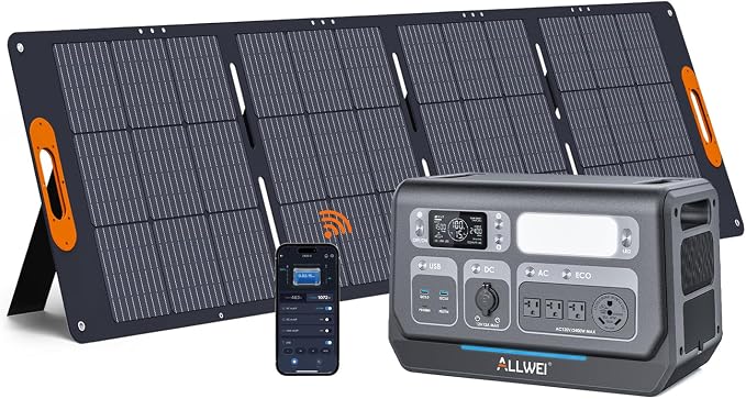 ALLWEI Solar Generator 2400W by ALLWEI