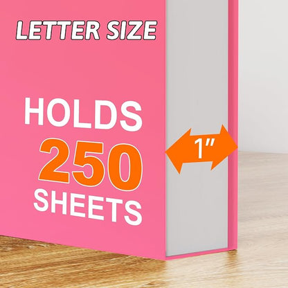 Plastic Hanging File Folders Letter Size, Heavy Duty 1 Inch Expansion, 12 Pack - Image 4