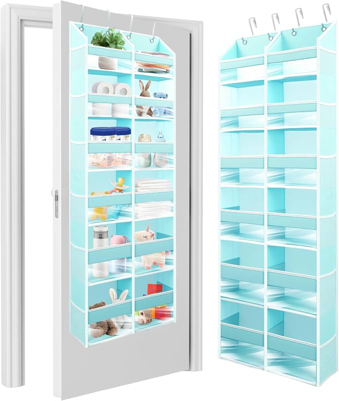 HOMELUX THEORY Over The Door Organizer Hanging by HomeluxTheory