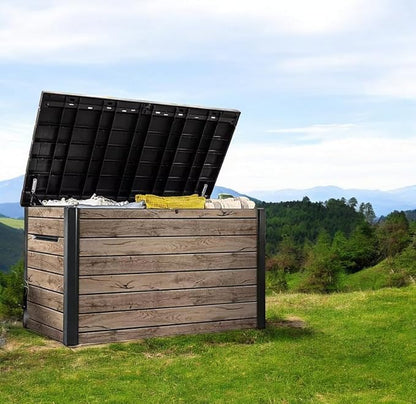 Outdoor Storage Box with Lockable Lid - Image 5