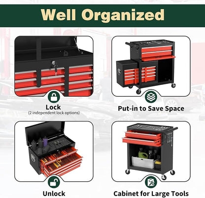 8-Drawer Heavy Duty Tool Chest - Image 6