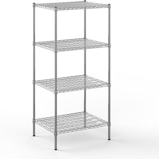 24" Deep x 30" Wide x 64" Height Wire Shelving Kit | 4-Tier | NSF Commercial by Regal+Altair