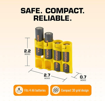 Storacell by Powerpax Slimline AA Battery Storage Caddy - Image 7